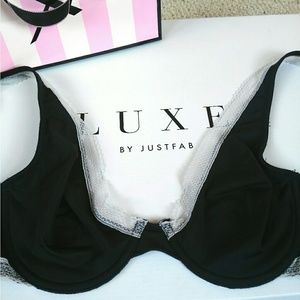 Victorias Secret Black Unlined Demi Bra